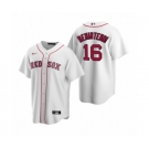 Boston Red Sox #16 Andrew Benintendi Nike White Replica Home Jersey