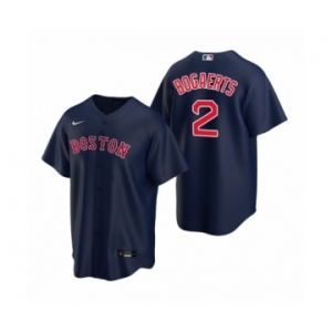 Boston Red Sox #2 Xander Bogaerts Nike Navy Replica Alternate Jersey