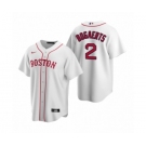 Boston Red Sox #2 Xander Bogaerts Nike White Replica Alternate Jersey