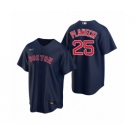 Boston Red Sox #25 Kevin Plawecki Nike Navy Replica Alternate Jersey