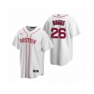 Boston Red Sox #26 Wade Boggs Nike White Replica Alternate Jersey