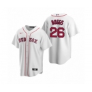 Boston Red Sox #26 Wade Boggs Nike White Replica Home Jersey