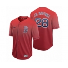 Boston Red Sox #28 J.D. Martinez Red Fade Nike Jersey