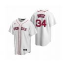 Boston Red Sox #34 David Ortiz Nike White Replica Home Jersey