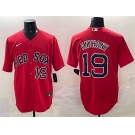 Men's Boston Red Sox #19 Roman Anthony Red Cool Base Stitched Baseball Jersey