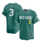 Men's Boston Red Sox #3 Ceddanne Rafaela Green 2025 City Connect Limited Stitched Baseball Jersey