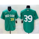 Men's Boston Red Sox #39 Marcelo Mayer Green 2025 City Connect Limited Stitched Baseball Jersey