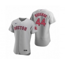 Men's Boston Red Sox #44 Brandon Workman Nike Gray Authentic Road Jersey