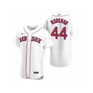 Men's Boston Red Sox #44  Brandon Workman Nike White Authentic 2020 Home Jersey