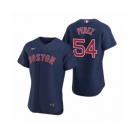 Men's Boston Red Sox #54 Martin Perez Nike Navy Authentic 2020 Alternate Jersey