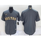 Men's Boston Red Sox Blank Grey 2022 All Star Stitched Cool Base Nike Jersey