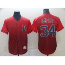 Men's Nike Boston Red Sox  #34 David Ortiz Red Drift Fashion MLB Jersey