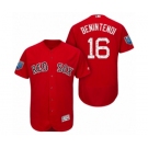 Men's Scarlet Boston Red Sox #16 Andrew Benintendi 2018 Spring Training Flex Base Jersey