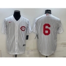 Men's Cincinnati Reds #6 Jonathan India 2022 White Field of Dreams Stitched Baseball Jersey