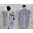 Men's Cincinnati Reds Blank 2022 White Field of Dreams Stitched Baseball Jersey