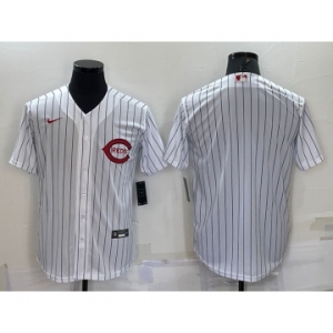 Men's Cincinnati Reds Blank 2022 White Field of Dreams Stitched Baseball Jersey