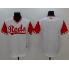 Men's Cincinnati Reds Blank Authentic White 2017 Players Weekend Baseball Jersey