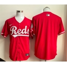 Men's Cincinnati Reds Blank Red Limited Stitched Baseball Jersey
