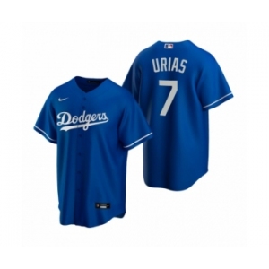 Los Angeles Dodgers #7 Julio Urias Nike Royal Replica Alternate Jersey