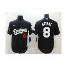 Los Angeles Dodgers #8 Kobe Bryant Black 2020 Cool Base Jersey