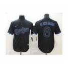 Los Angeles Dodgers #8 Kobe Bryant Black Shadow 2020 Cool Base jersey2