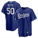 Mens Los Angeles Dodgers #50 Mookie Betts Royal Limited Stitched Baseball Jersey