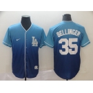 Men's Nike Los Angeles Dodgers #35 Cody Bellinger Blue Drift Fashion MLB Jersey