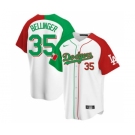 Men's Nike Los Angeles Dodgers #35 Cody Bellinger Mexican Heritage Night Limited Stitched Baseball Jersey