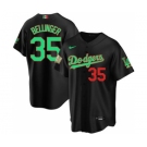 Men's Nike Los Angeles Dodgers #35 Cody Bellinger Mexico Black Stitched Baseball Jersey