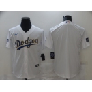 Men's Nike Los Angeles Dodgers Blank White Game Champions Authentic Jersey