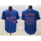 Men's New York Mets #20 Pete Alonso Royal 2025 Spring Training Stitched Baseball Jersey