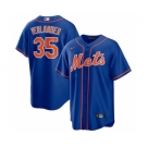 Men's New York Mets #35 Justin Verlander Blue Stitched MLB Cool Base Nike Jersey