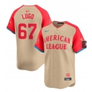 Men's New York Mets #67 Seth Lugo Cream 2024 All Star Limited Stitched Jersey