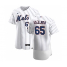 Men's Nike New York Mets #65 Robert Gsellman White Home 2020 Authentic Player Baseball Jersey