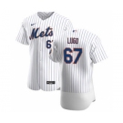 Men's Nike New York Mets #67 Seth Lugo White Home 2020 Authentic Player Baseball Jersey