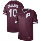 Men's Nike Philadelphia Phillies #10 Darren Daulton Red M&N Jersey