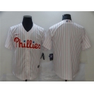 Men's Nike Philadelphia Phillies Blank White Home Stitched Baseball Jersey