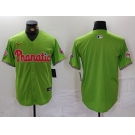 Men's Philadelphia Phillies Blank Green With Patch Stitched Cool Base Nike Jersey