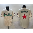 Men's Philadelphia Phillies Phanatic Cream Limited Stitched Jersey