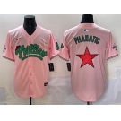 Men's Philadelphia Phillies Pink Phanatic Limited Stitched Jersey