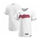 Men's Nike Cleveland Indians 2020 White Home Authentic Team Baseball Jersey