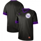 Men's Nike Colorado Rockies Blank Black M&N MLB Jersey