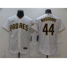 Men's Nike San Diego Padres #44 Joe Musgrove White Collection Baseball Player Jersey