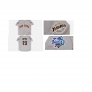 Men's San Diego Padres #19 Tony Gwynn Grey 1998 World Series Cool Base Jersey