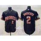 Men's San Diego Padres #2 Xander Bogaerts Black Mexico Cool Base Stitched Baseball Jersey