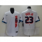 Men's San Diego Padres #23 Fernando Tatis Jr. Nike White 2021 MLB All-Star Authentic Jersey