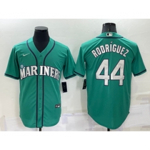 Men's Seattle Mariners #44 Julio Rodriguez Ray Green Stitched MLB Cool Base Nike Jersey