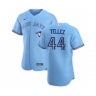 Men's Nike Toronto Blue Jays #44 Rowdy Tellez Light Blue Alternate 2020 Authentic Player Baseball Jersey