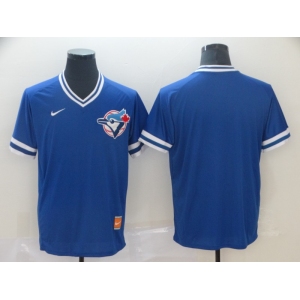 Men's Nike Toronto Blue Jays Blank Blue M&N MLB Jersey