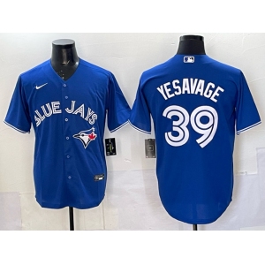 Men's Toronto Blue Jays #39 Trey Yesavage Royal Cool Base Stitched Baseball Jersey